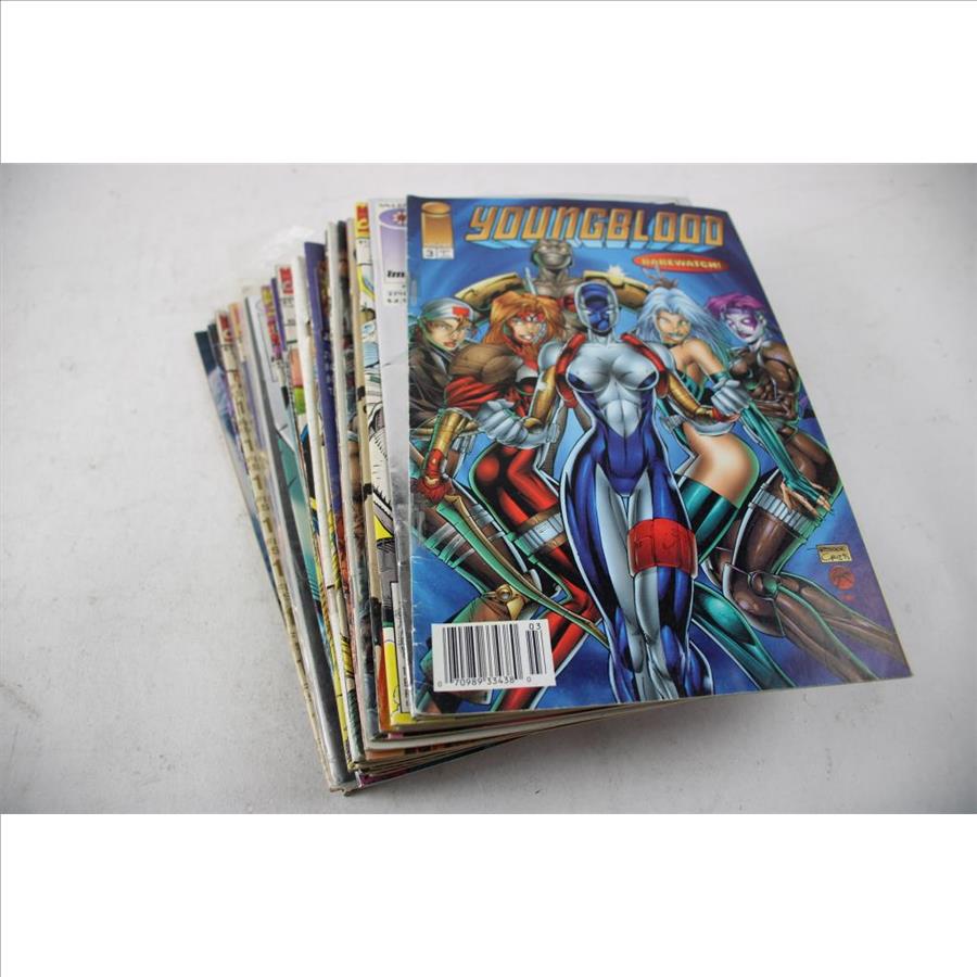 Image, Marvel, And More Comic Book Bulk Lot, 25+ Pieces Property Room