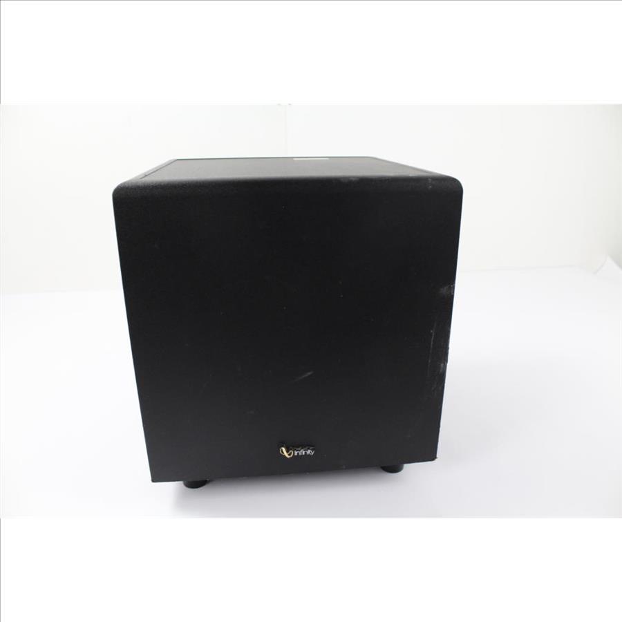 Infinity BU-1 Powered Subwoofer, Black, 8