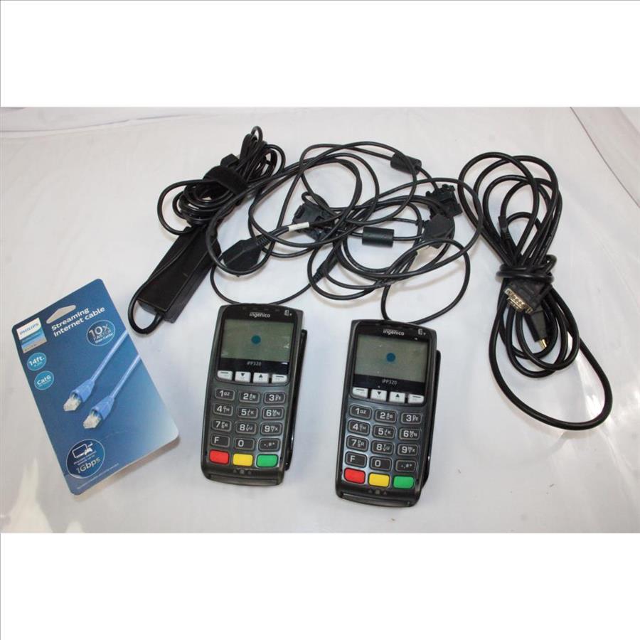 Ingenico Card Readers With Cables Property Room