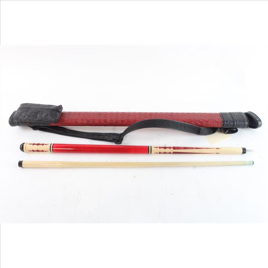 Jacoby Pool Cue With Case Property Room