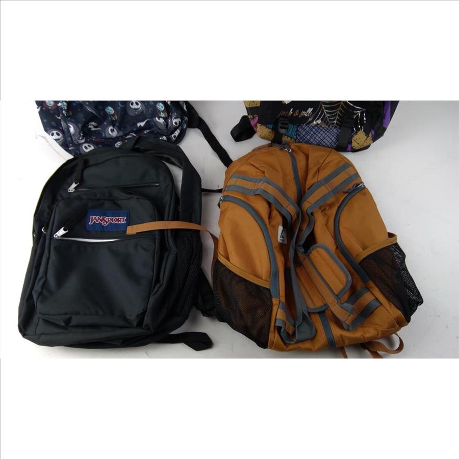Jansport And More Backpack Lot, 4 Pieces Property Room