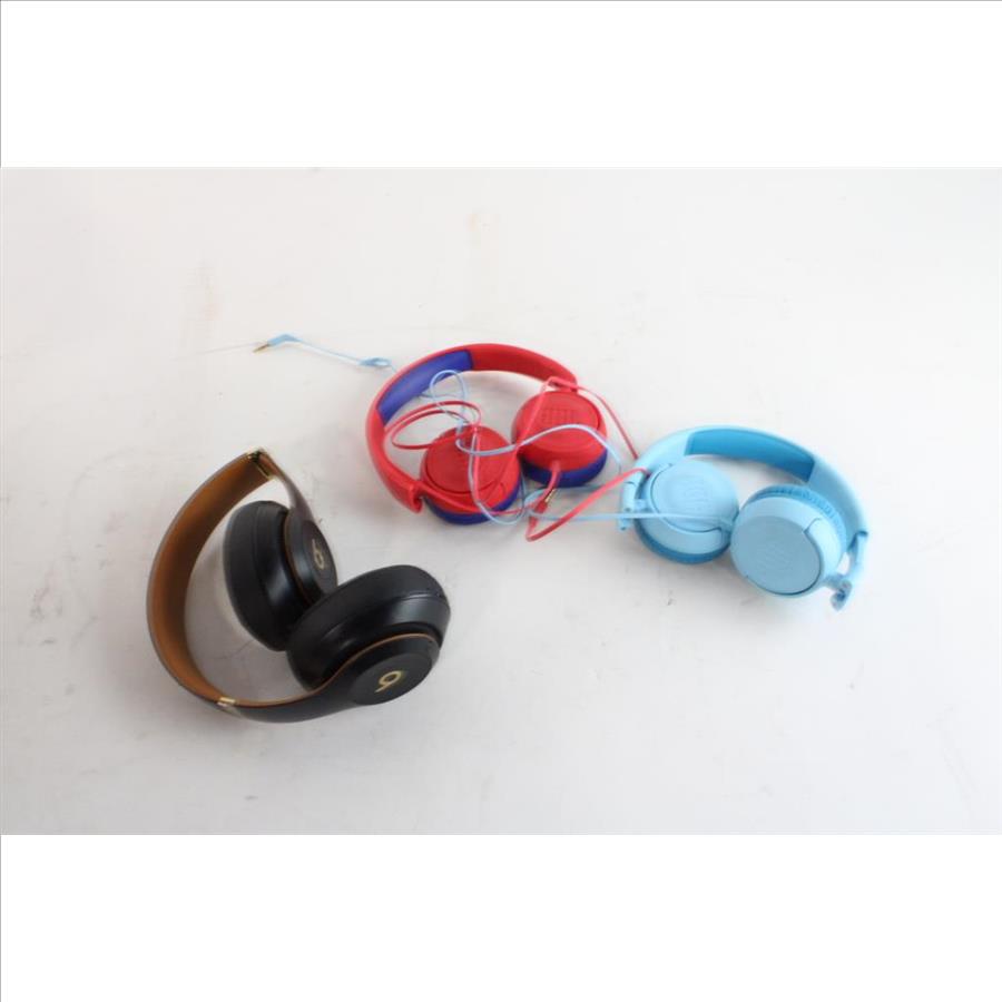 JBL And Beats Headphones, 3 Pair Property Room