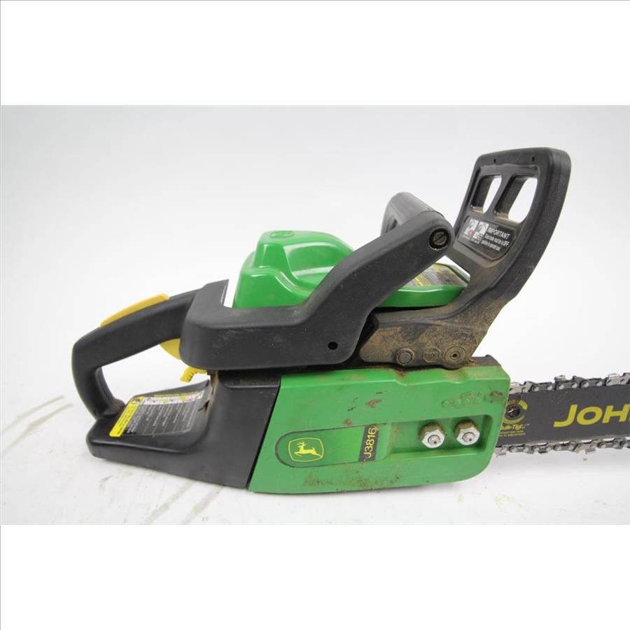 John Deere J3816 Chainsaw Property Room