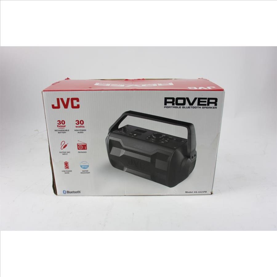 JVC Rover Portable Bluetooth Speaker, XSS521PB Property Room