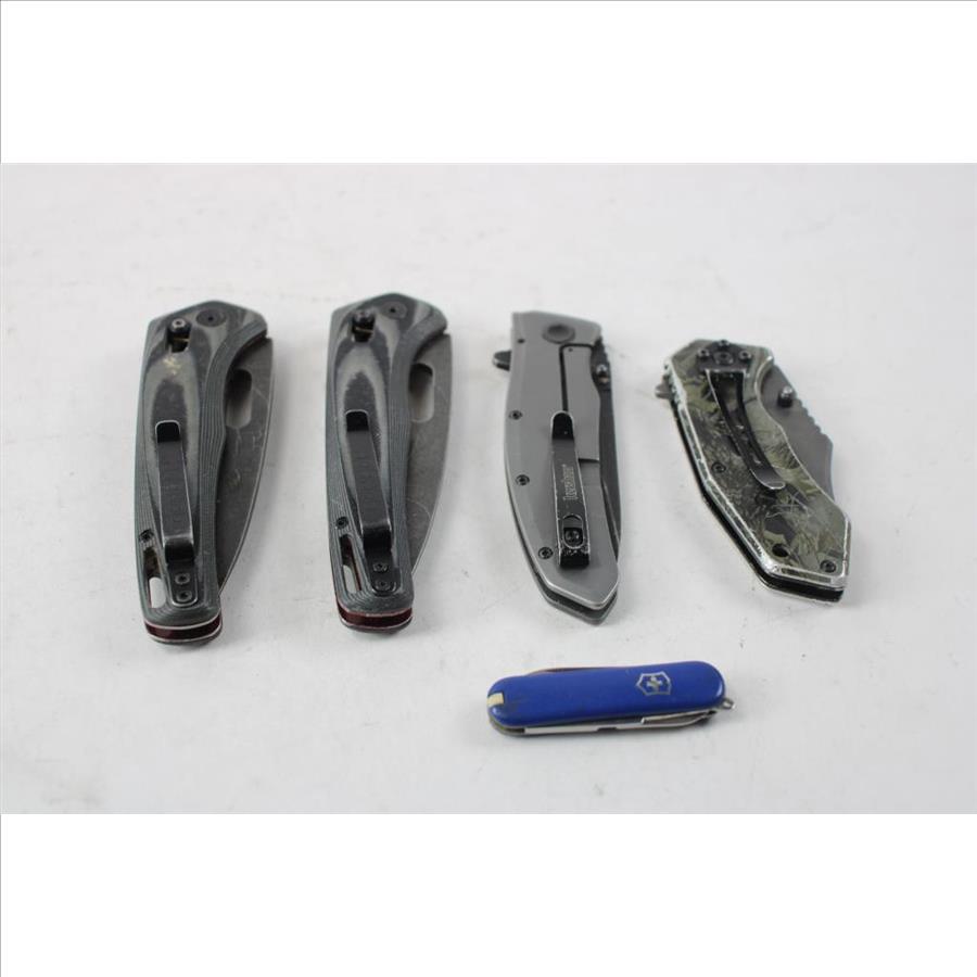 Kershaw Knife, Gerber Knife, And More, 5 Pieces Property Room