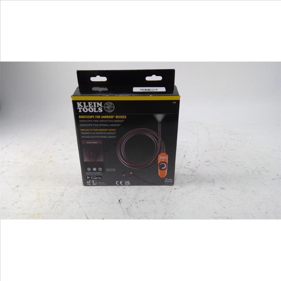Klein Tools Borescope For Android Devices, ET16 Property Room