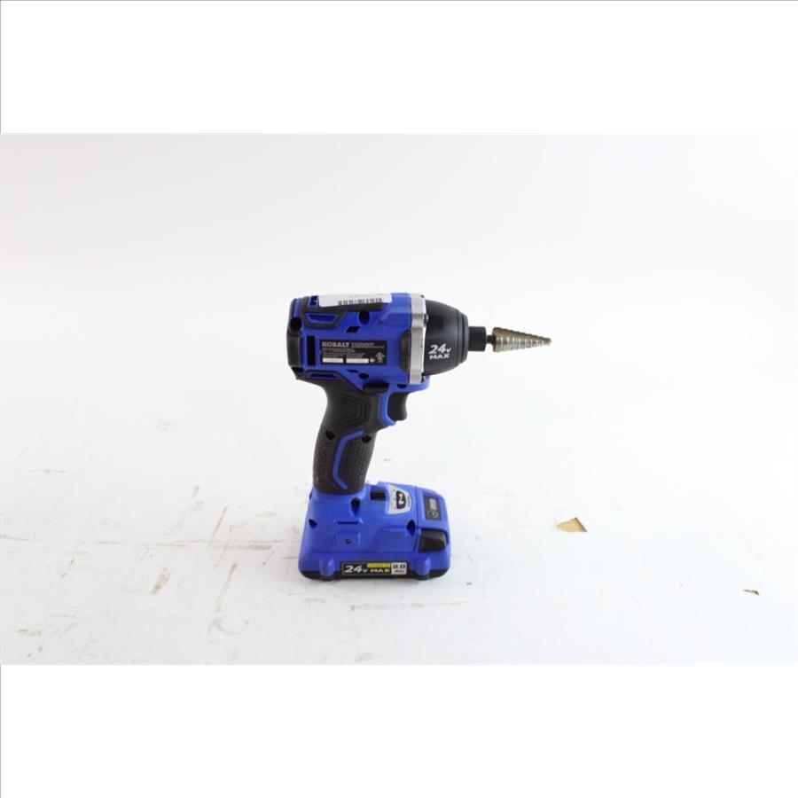 Kobalt 1/4" Brushless Impact Driver Property Room