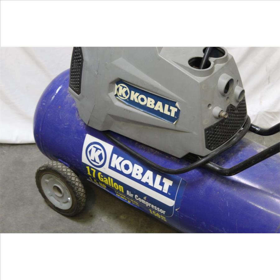 Kobalt 17 Gallon Air Compressor Property Room