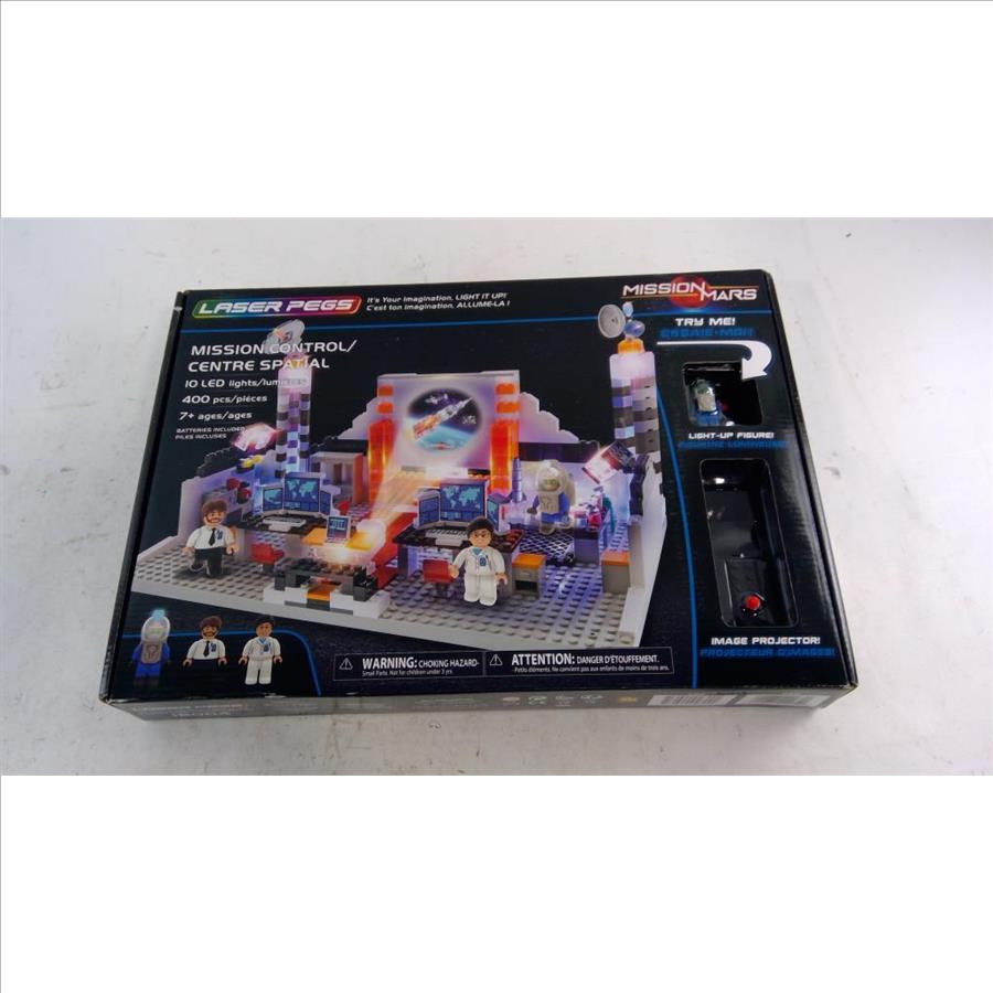 Laser Pegs Mission Control Set