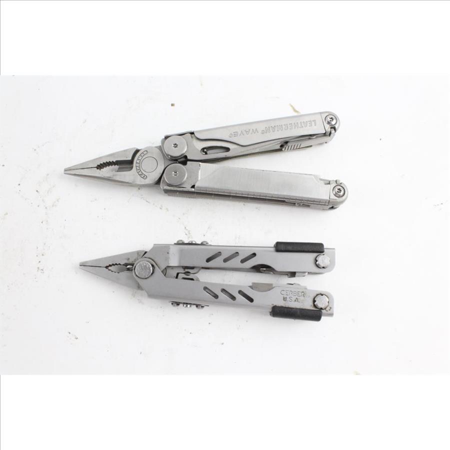Leatherman And Gerber Multitools, 2 Pieces Property Room