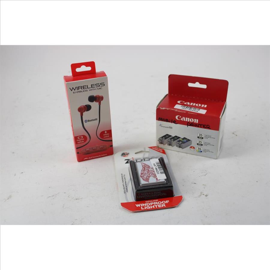 Lighter, Speaker, And More, 6 Pieces Property Room