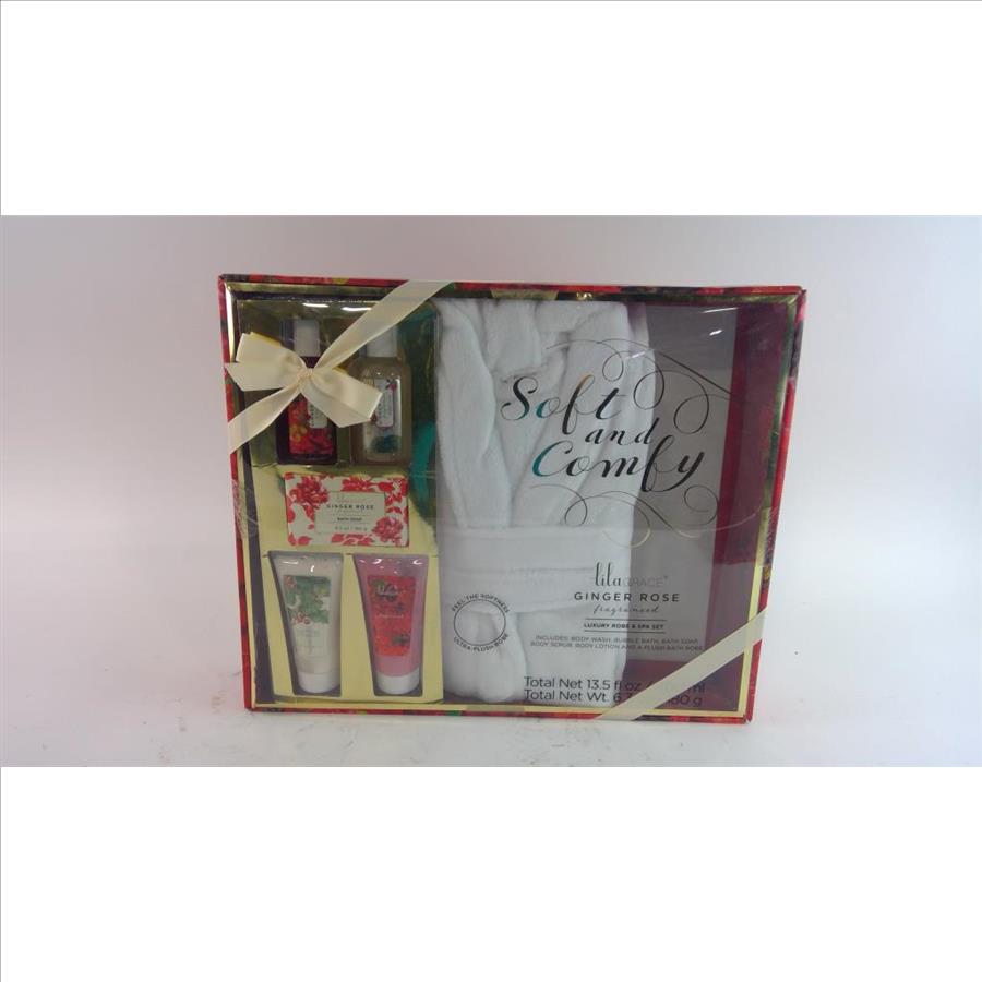 Lila Grace Luxury Robe And Spa Set Property Room