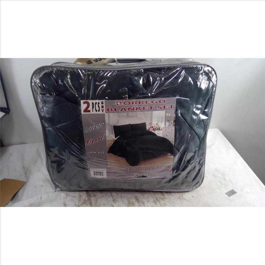 Linen House Corp Home Collection Borrego Blanket 2 PCS. Set, Twin Size