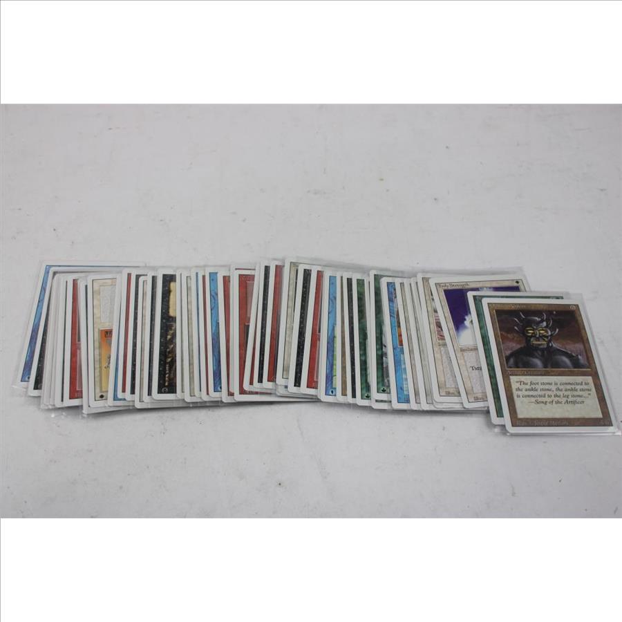 Magic The Gathering Cards Including Wall Of Ice, Purelace, Wild Growth And More, 49 Pieces
