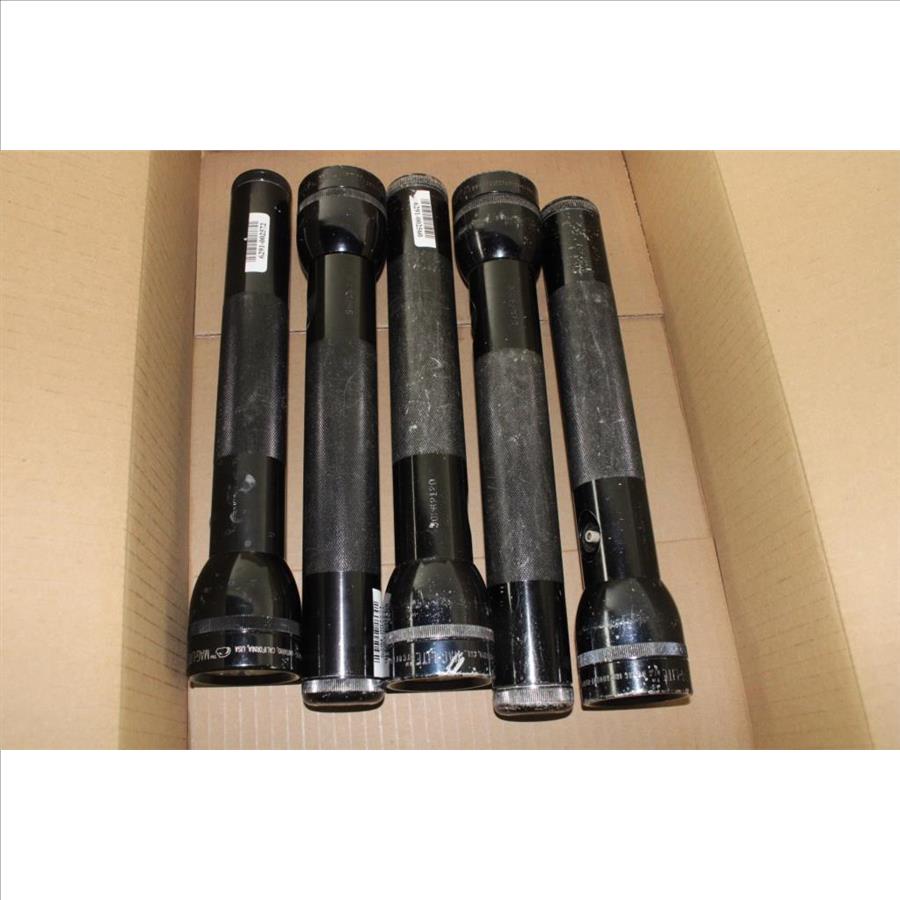 Maglite Flashlight Bulk 5 Pieces Property Room
