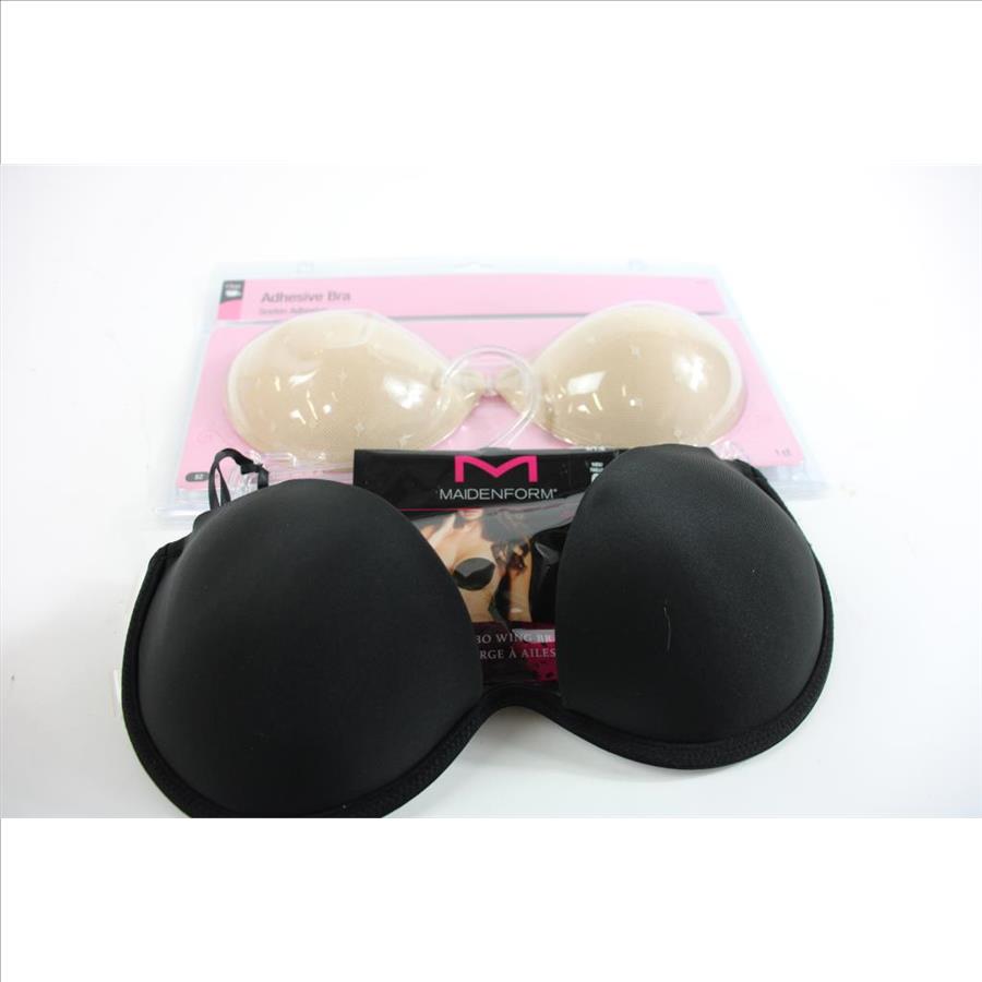 MaidenForm Bra And Adhesive Bra, Size 6 Property Room