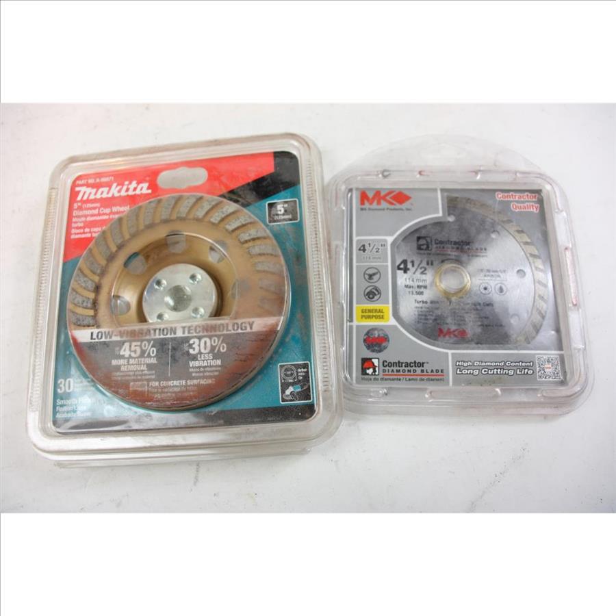 Makita Diamond Cup Wheel, 2 Pieces Property Room