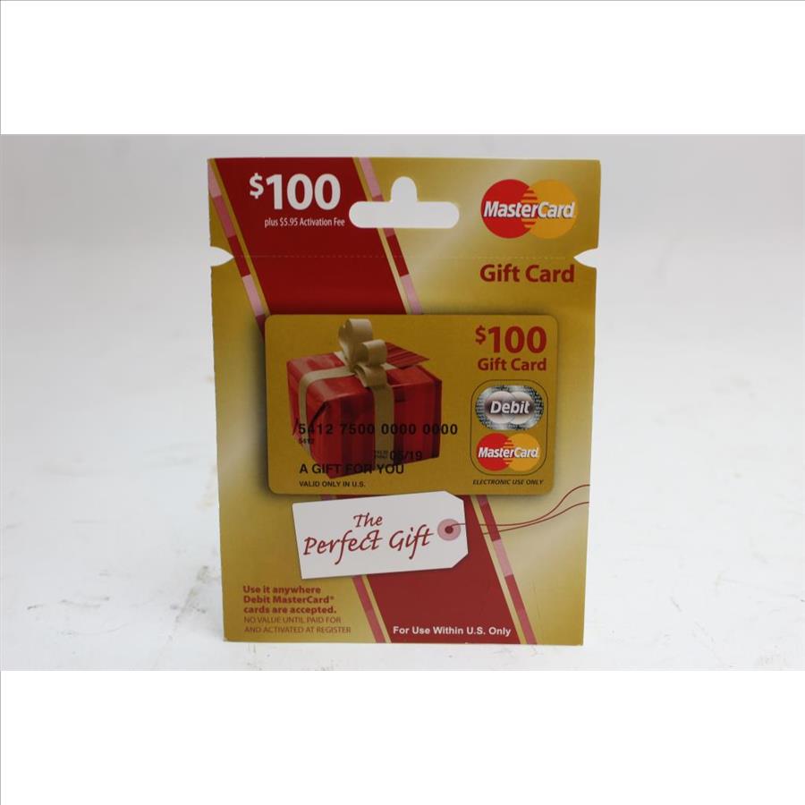 MasterCard Gift Card Property Room