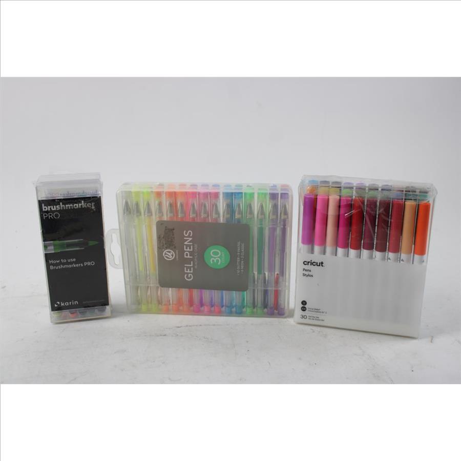 Mead Notebook, Cricut Colored Pens, Casio Calculator, And More, 13 ...