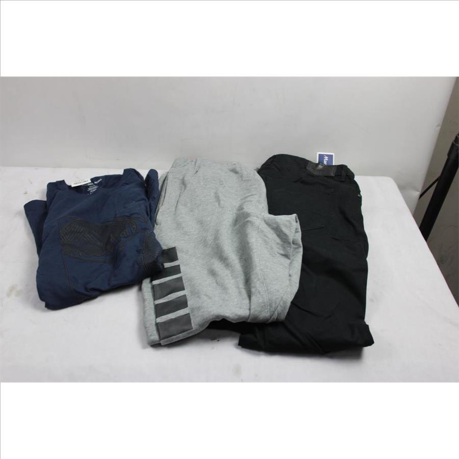Men's Michael Kors Parker Slim Fit Jeans, Denim&Flower Power Stretch Shorts, Adidas Track Pants, And More, 12 Pieces
