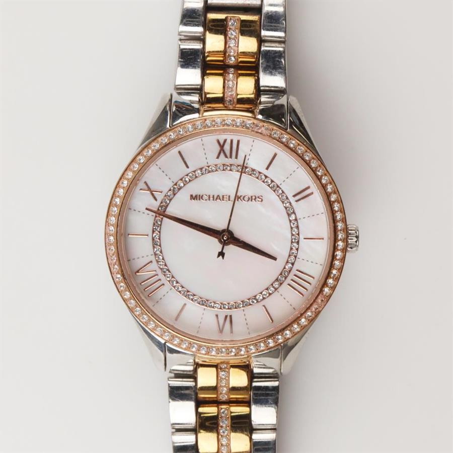 Michael Kors Lauryn Mother Of Pearl Dial Watch | Property Room