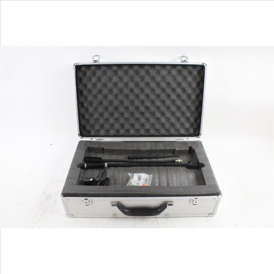 Microphone Carrying Case, With Foam Inserts, Microphone And Light, 3