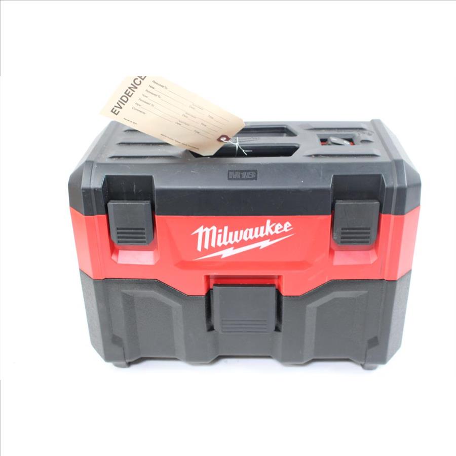 Milwaukee 2 Gallon Wet/ Dry Vacuum Property Room