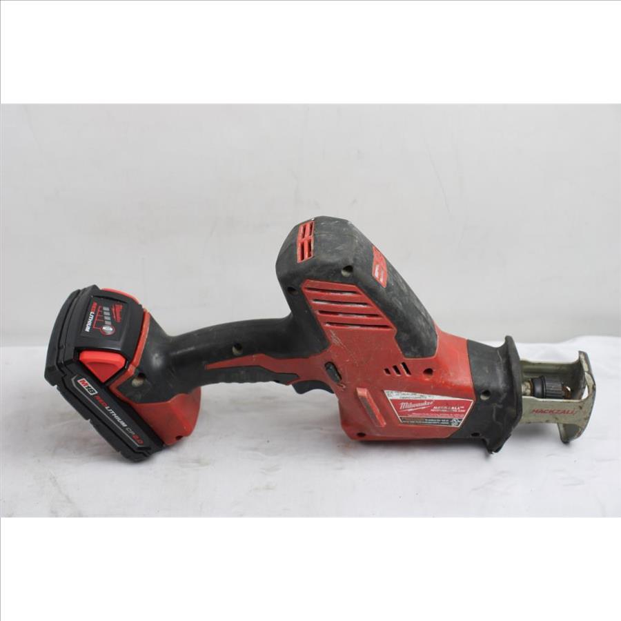 Milwaukee Hackzall Reciprocating Saw, Sawzall Reciprocating Saw, 2 Pieces