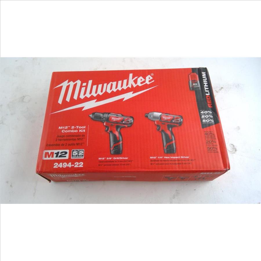 Milwaukee M12 2-tool Combo Kit