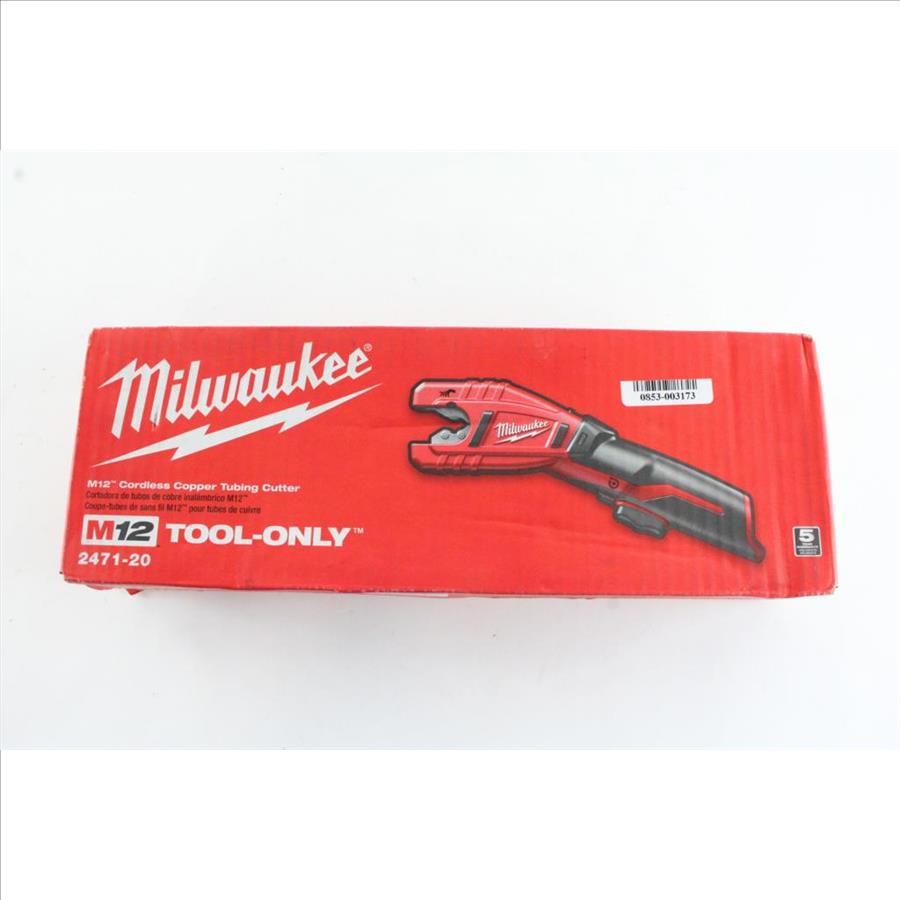 Milwaukee M12 Cordless Copper Tubing Cutter Property Room