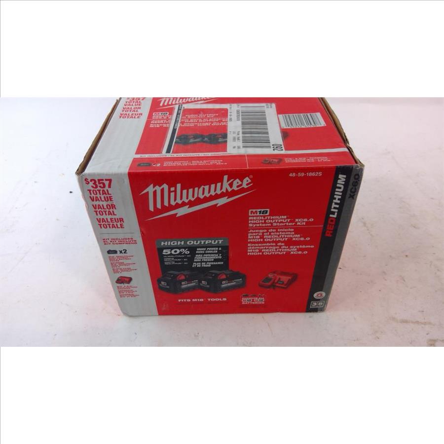 Milwaukee M18 RedLithium High Output System Starter Kit