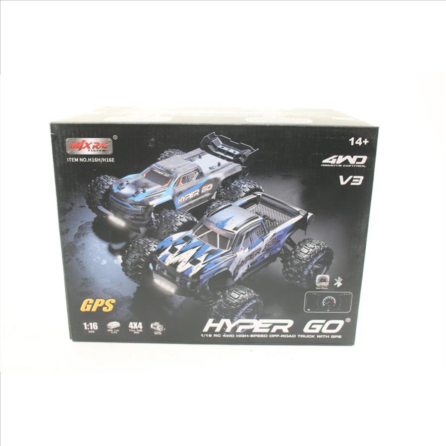 MJX R/C Technic Hyper Go 1/16 RC 4WD High-Speed Off-Road Truck With GPS ...