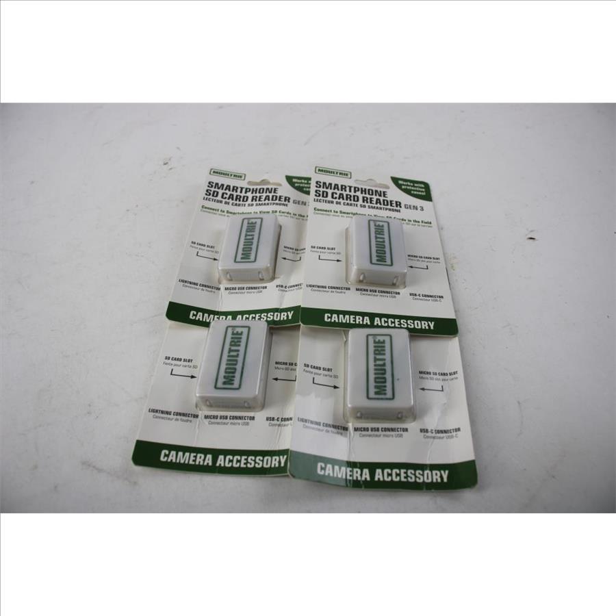 Moultrie Smartphone SD Card Reader Gen 3, 4+ Pieces Property Room