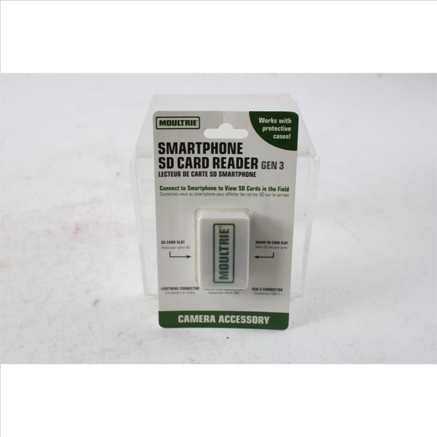 Moultrie Smartphone SD Card Reader, Gen 3, MCA13488 Property Room
