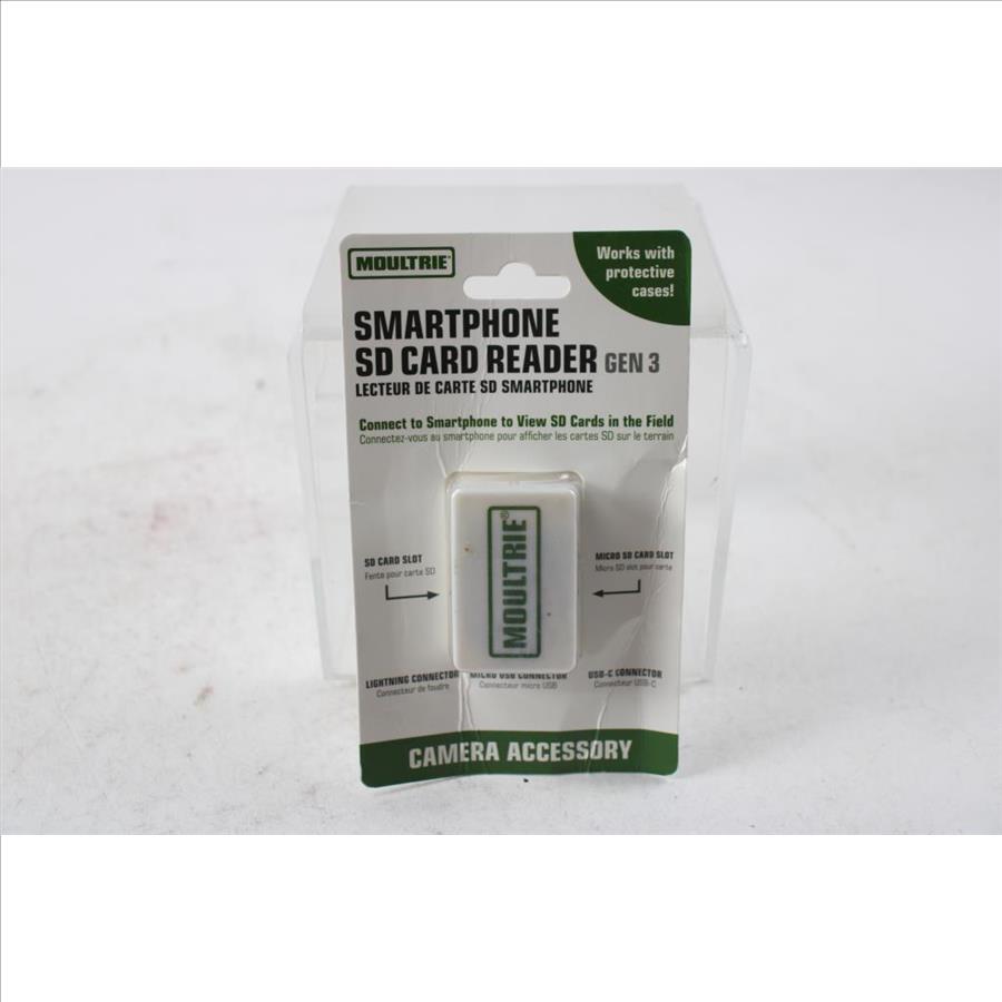 Moultrie Smartphone SD Card Reader, Gen 3, MCA13488 Property Room