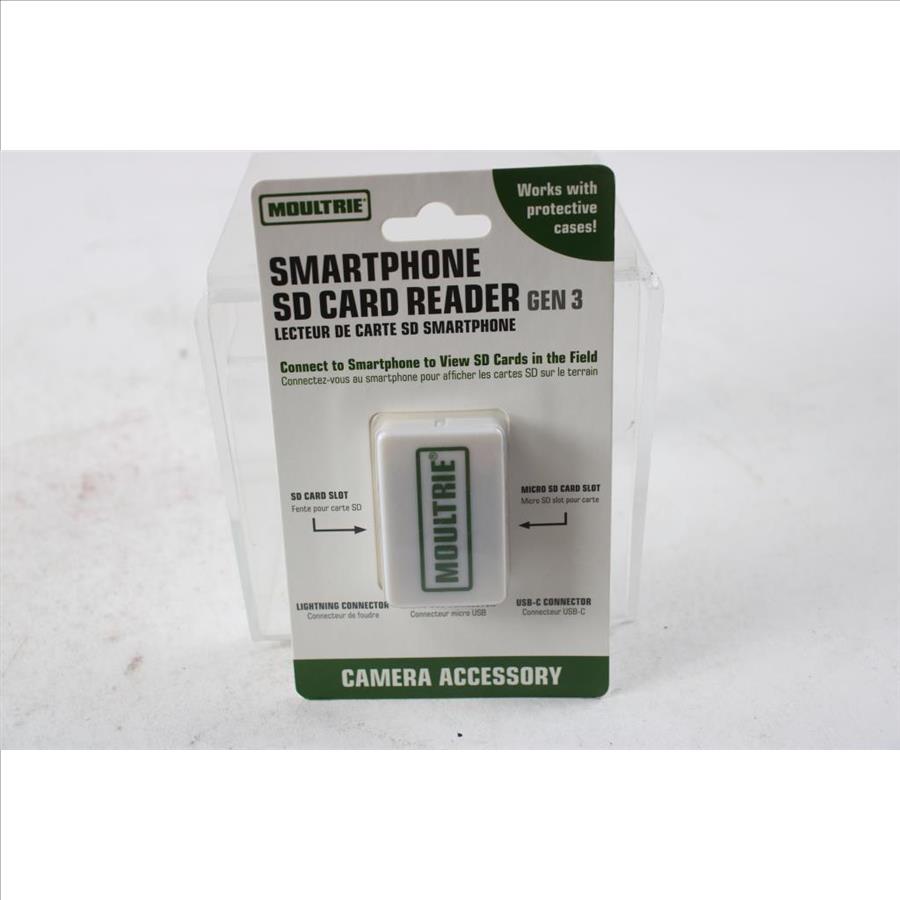 Moultrie Smartphone SD Card Reader, Gen 3, MCA13488 Property Room