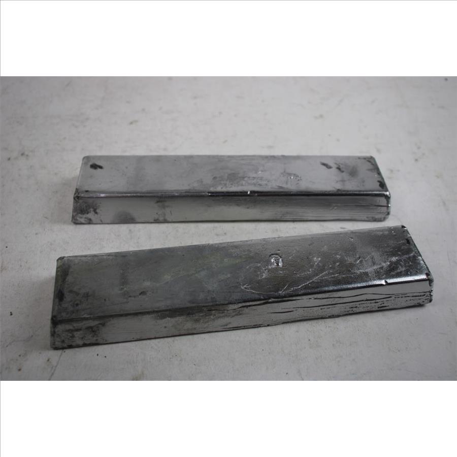 National Metallic Linotype Bullet Casting Alloy Ingot Lead, 3+ Pieces