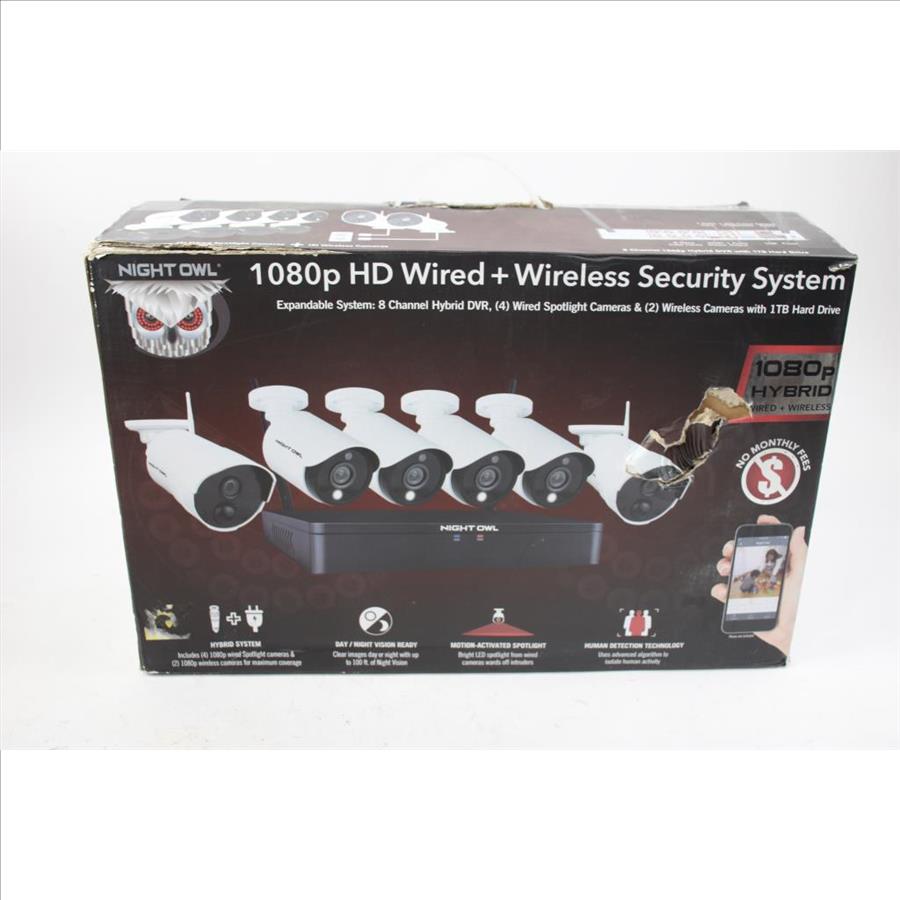 Night Owl Wired+Wireless Security System