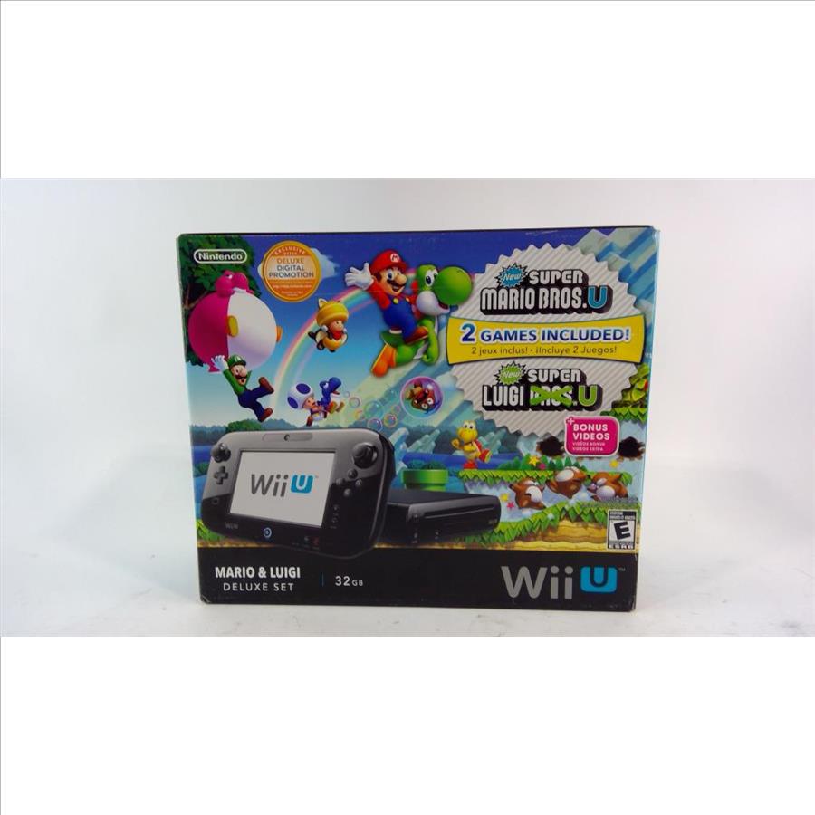 Nintendo Wii U Mario And Luigi Deluxe Set Property Room