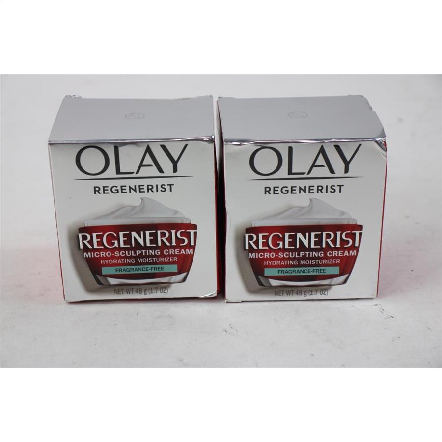 OLAY Regenerist Micro Sculpting Cream And Regenerist Whip Active Moisturizer, 3 Pieces