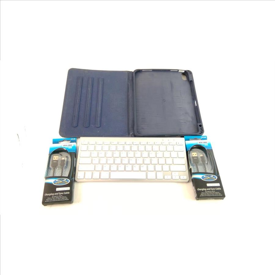 Omoton Wireless Keyboard, 8Pin Chargers & More, 4 Pieces Property Room