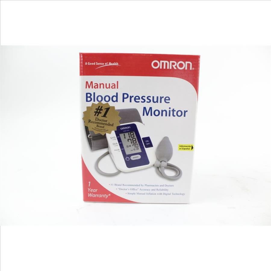Omron HEM432C Manual Blood Pressure Monitor Property Room