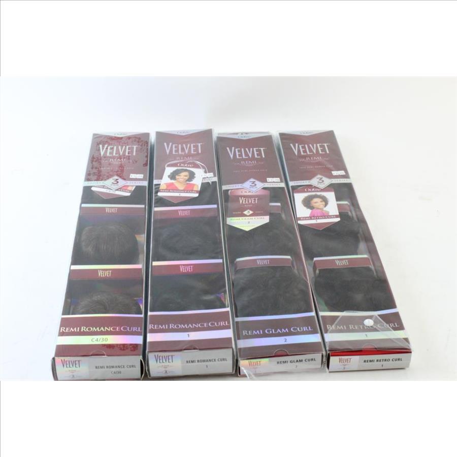 Velvet Rumi Outre Velvet Remi Weaves, 4 Pieces | Property Room