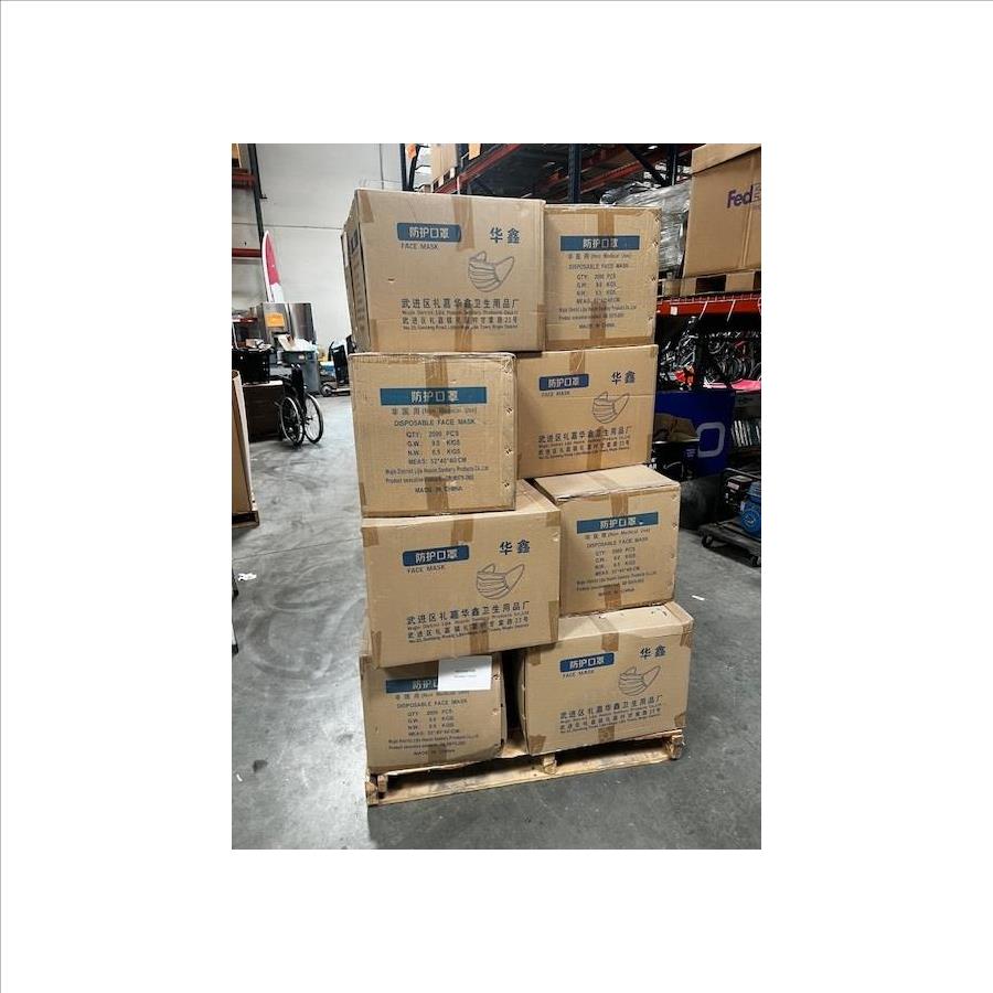 Pallet Of Disposable Face Mask - 15,000+