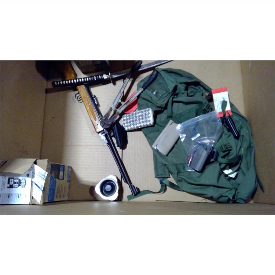 Pallet Of Katana And More 10+ Pieces