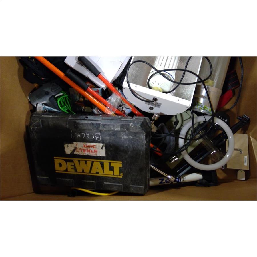 Pallet With Tools, DVDs & More, 15+ Pieces Property Room