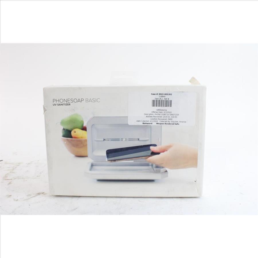 Phonesoap Basic UV Sanitizer Property Room