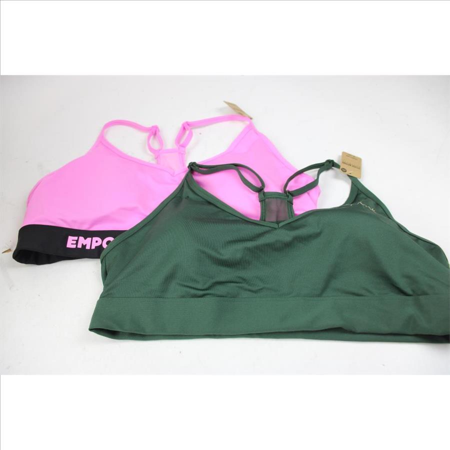 Pink Bra Sports, Size XL, , 3 Pieces