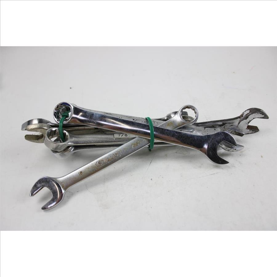 Pittsburgh 13/16 Combination Wrench, Craftsman 3/4" X 7/8" Wrench, Hyper Tough 7/16 Combination Wrench And More