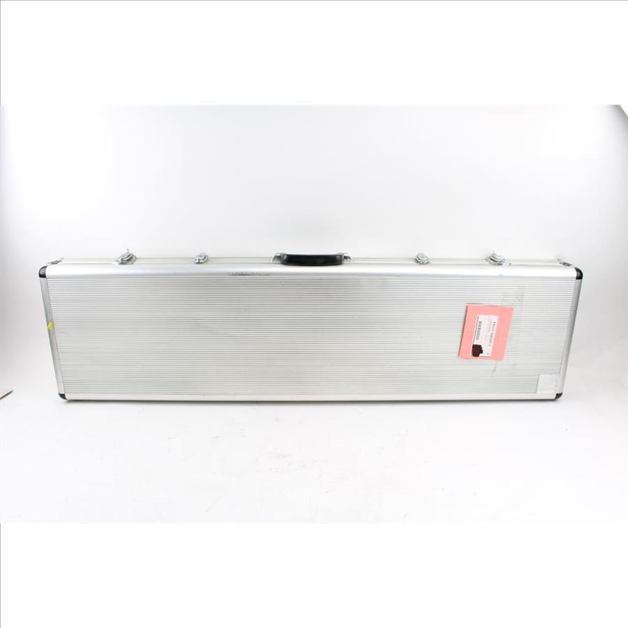 Plano Outdoor Sytems Silver Aluminum Rifle Case Property Room